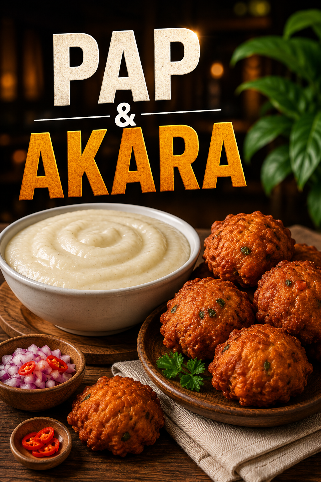 Pap with Akara