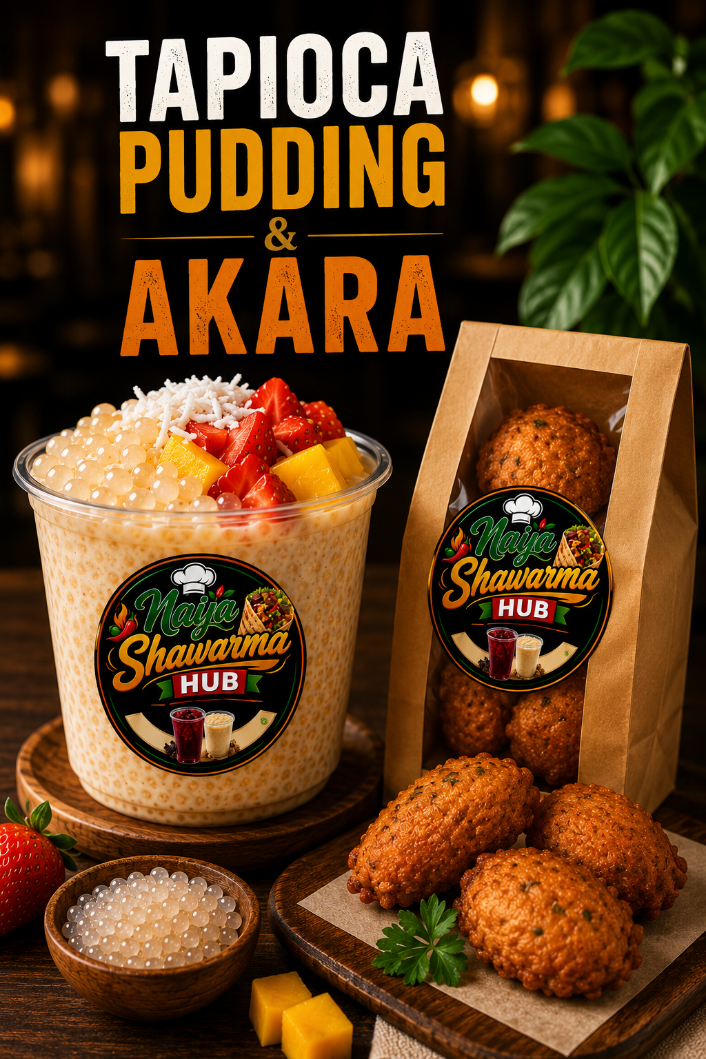 Tapioca with Akara
