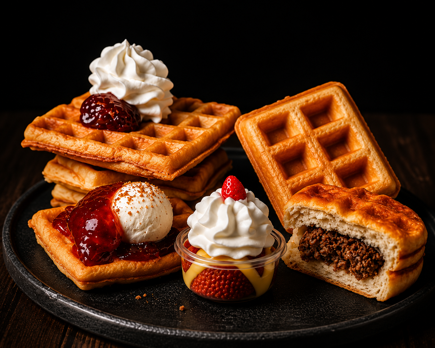 Waffles Ice Cream